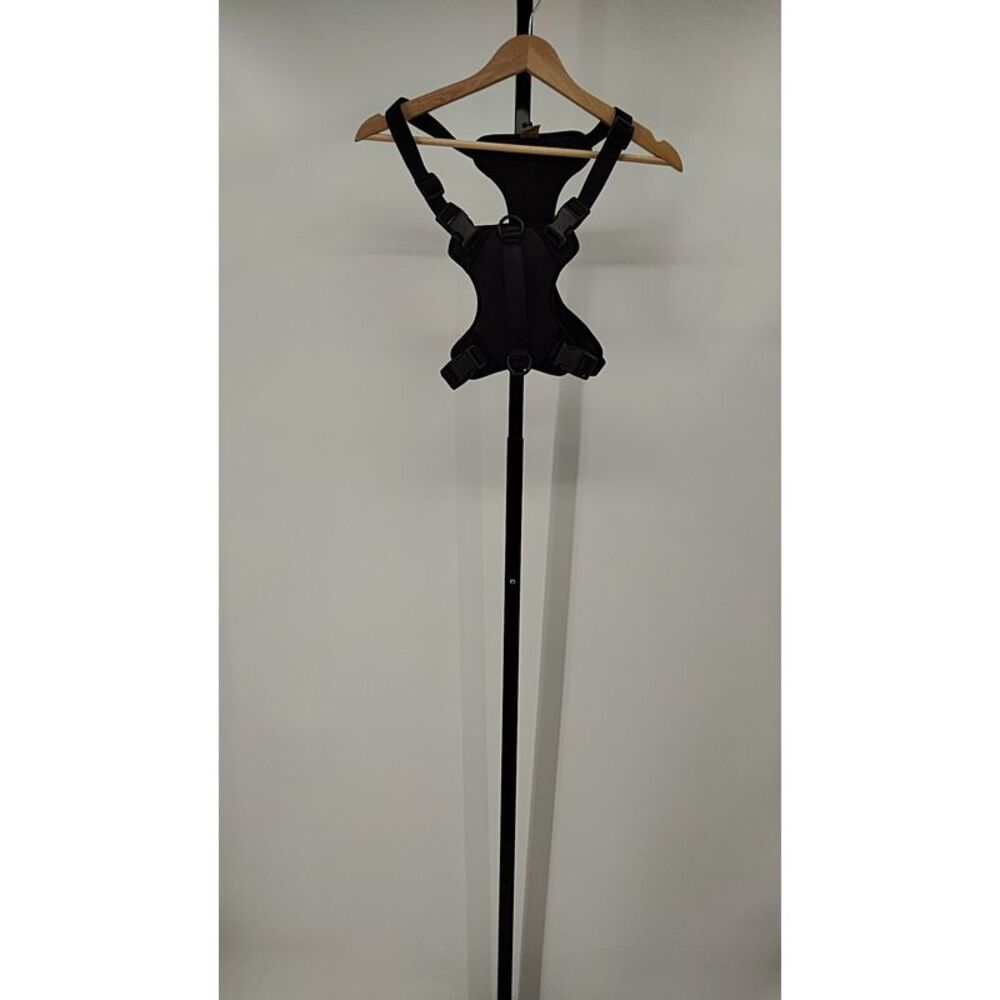 Quince Neoprene Double Panel Dog Harness Black L